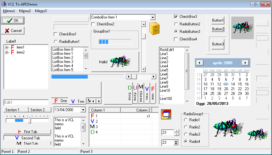 Original VCL Form